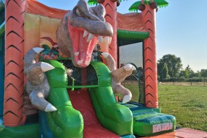 springkasteel dinosaurus T-rex